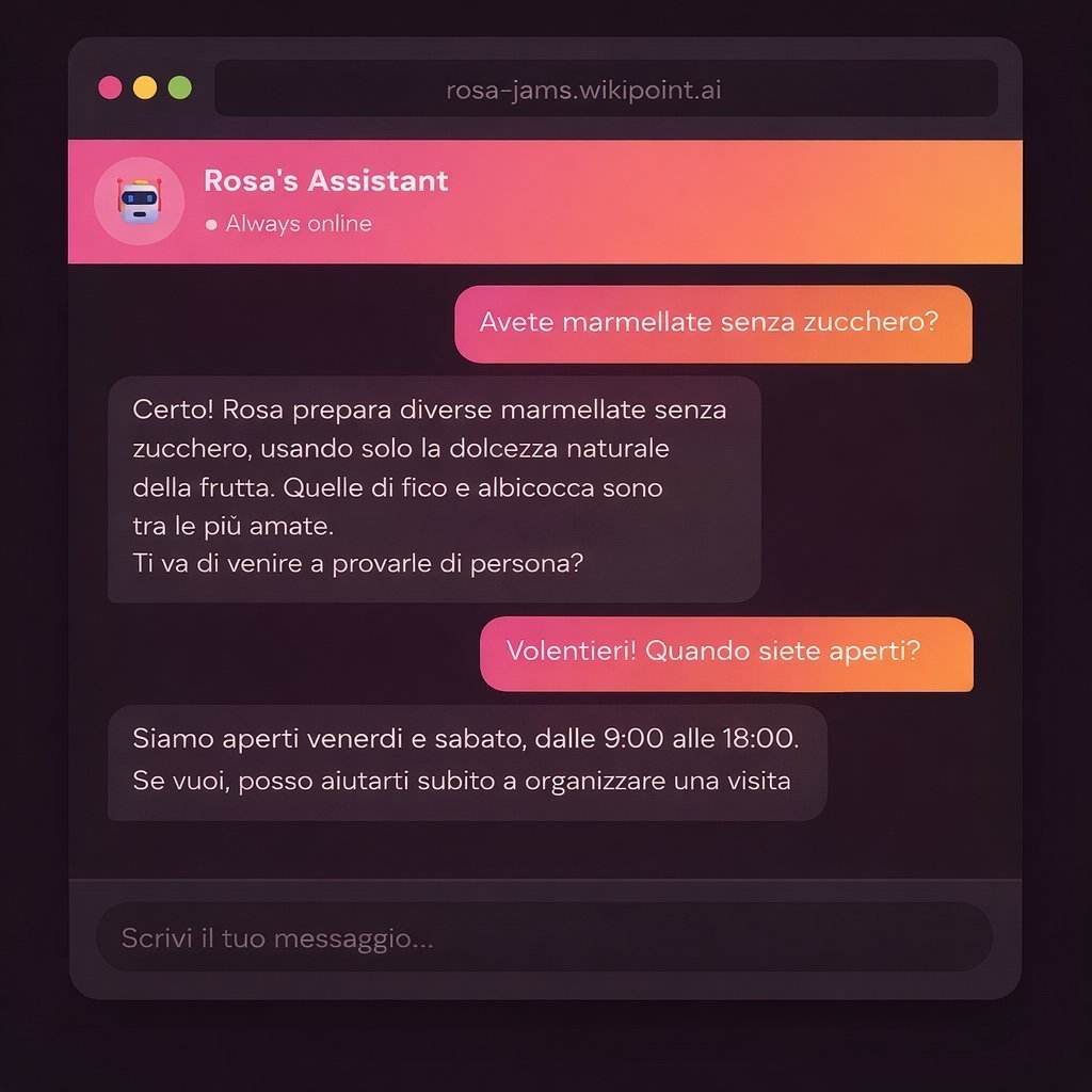 AI Assistant di Rosa - Chat intelligente